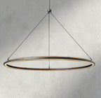 Peralta Round Chandelier 36", 48", 60", 2-Tier 60"-chandelier-Manorlights