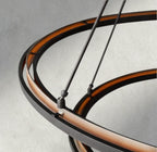 Peralta Round Chandelier 36", 48", 60", 2-Tier 60"-chandelier-Manorlights