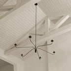 Philomena Chandelier - 70''BlackBlushlighting