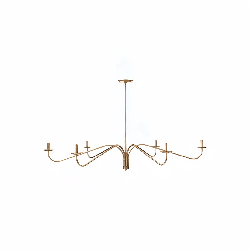 Philomena Chandelier - 70''BlackBlushlighting