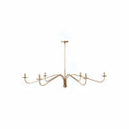Philomena Chandelier - 70''BlackBlushlighting