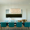 Porcelain Fish Shaped Dining Table Chandelier-Manorlights