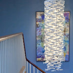 Porcelain Fish Shaped Dining Table Chandelier-Manorlights