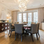 Porcelain Fish Shaped Dining Table Chandelier-Manorlights