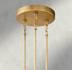 Sirene Smoke Glass Round Chandelier 41", 52", 65"-chandelier-Manorlights
