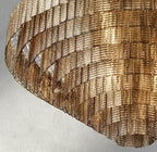 Sirene Smoke Glass Round Chandelier 41", 52", 65"-chandelier-Manorlights