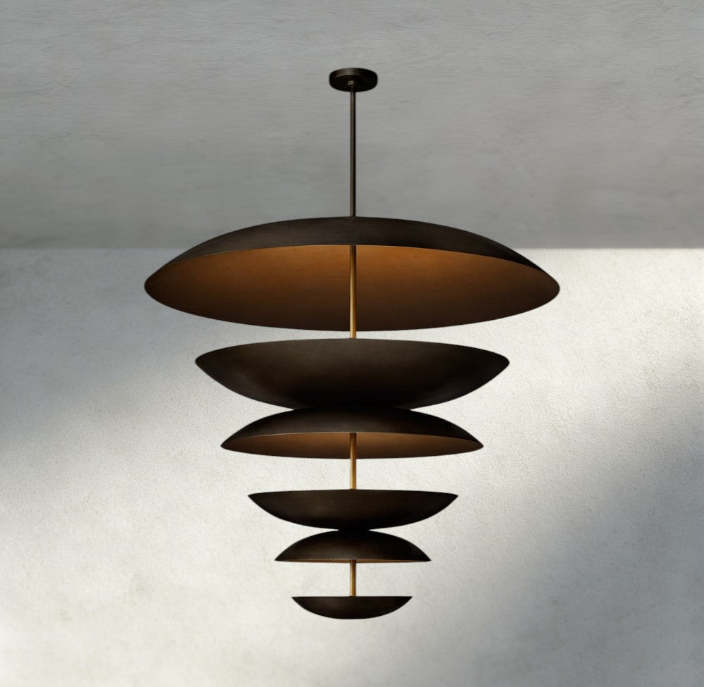 Cosmic Three-Tier Chandelier-Chandelier-Manorlights