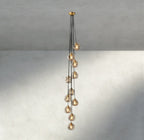 Bubble Clear Glass Cascade Pendant-Chandelier-Manorlights