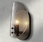 Shell Clear Glass Sconce-Wall Sconce-Manorlights