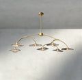 Lily Clear Glass Round Chandelier-Chandelier-Manorlights