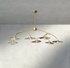 Lily Clear Glass Round Chandelier-Chandelier-Manorlights