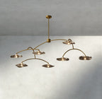 Lily Clear Glass Round Chandelier-Chandelier-Manorlights