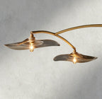 Lily Clear Glass Linear Chandelier-Chandelier-Manorlights