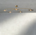 Lily Clear Glass Flushmount-Flushmounts-Manorlights
