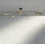 Lily Clear Glass Flushmount-Flushmounts-Manorlights