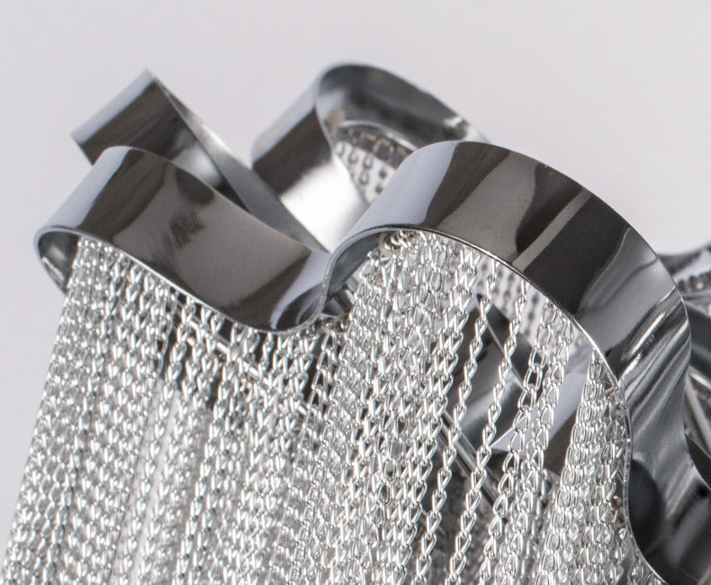 Tassel Aluminum Chain Ceiling Lighting-NORMAL-Manorlights