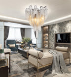 Tassel Aluminum Chain Ceiling Lighting-NORMAL-Manorlights