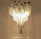 Tassel Aluminum Chain Ceiling Lighting-NORMAL-Manorlights