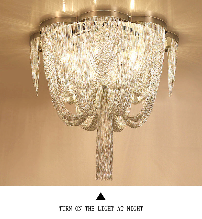 Tassel Long-Tail chandelier-Chandelier-Manorlights