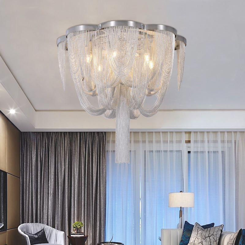 Tassel Long-Tail chandelier-Chandelier-Manorlights