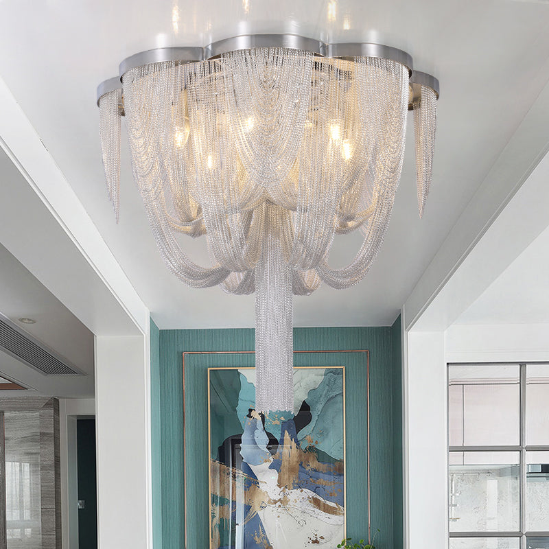 Tassel Long-Tail chandelier-Chandelier-Manorlights