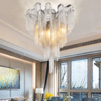 Tassel Aluminum Chain Ceiling Lighting-NORMAL-Manorlights