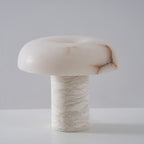 Mushroom Type Alabaster Table Lamp - Vakkerlight