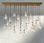 Rain Rectangular Chandelier 54", 72"-Manorlights