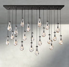 Rain Rectangular Chandelier 54", 72"-Manorlights