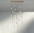 Rain Rectangular Chandelier 54", 72"-Manorlights