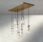 Rain Rectangular Chandelier 54", 72"-Manorlights