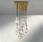 Rain Rectangular Chandelier 54", 72"-Manorlights