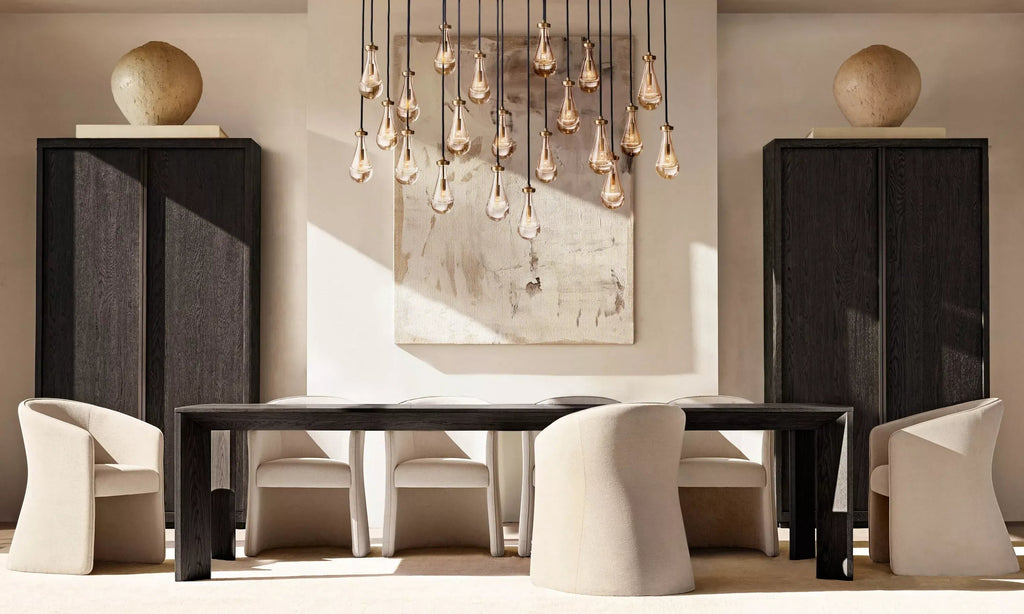 Rain Rectangular Chandelier 54", 72"-Manorlights
