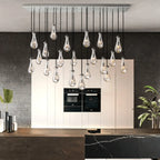 Rain Rectangular Chandelier 54", 72"