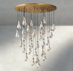 Rain Round Chandelier 18", 36", 47", 60"-Manorlights