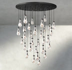 Rain Round Chandelier 18", 36", 47", 60"-Manorlights