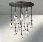 Rain Round Chandelier 18", 36", 47", 60"-Manorlights