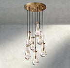 Rain Round Chandelier 18", 36", 47", 60"-Manorlights