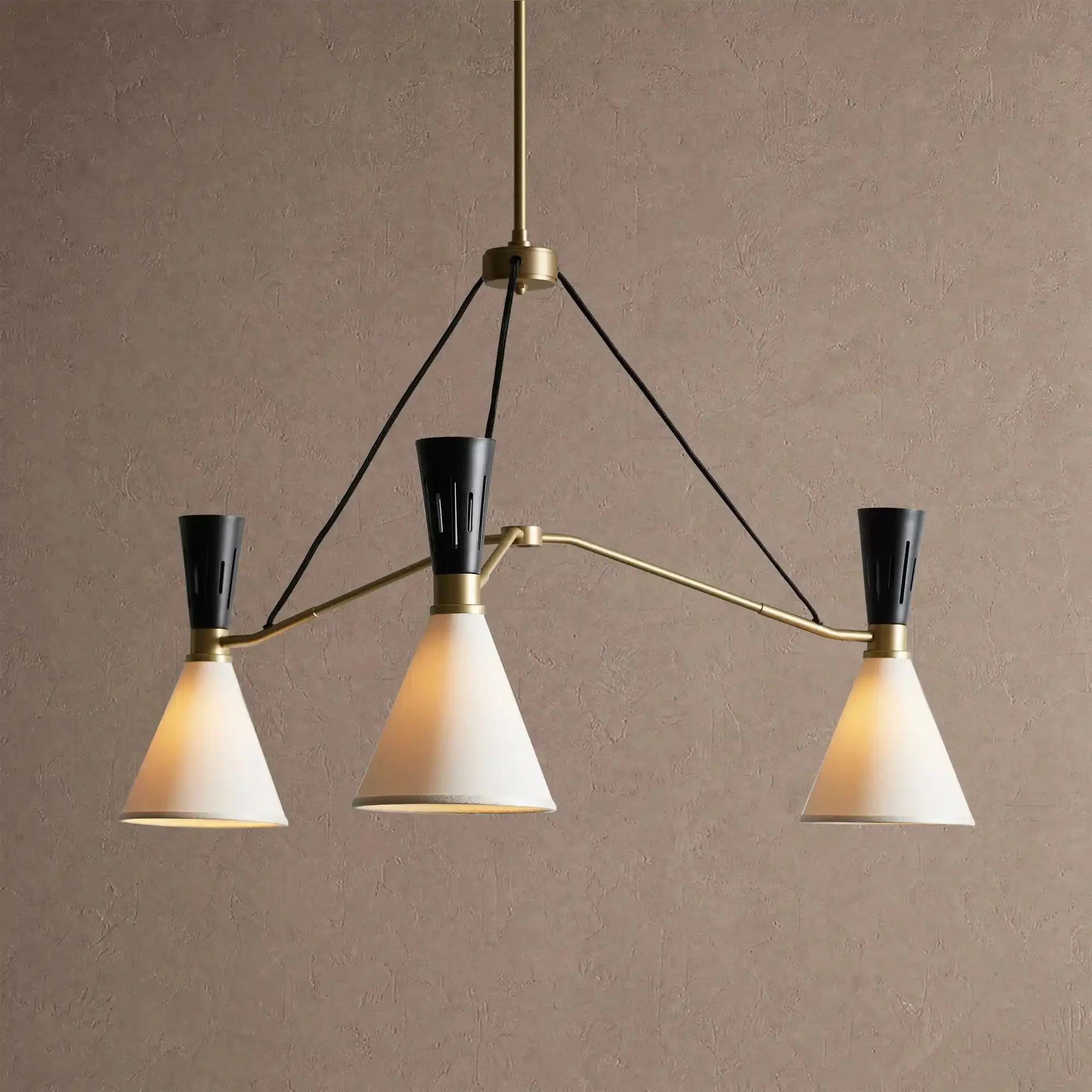 Ramsey 3/5 Lights Round Chandelier - 3-LightBlushlighting