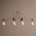 Ramsey 6-Light Linear Chandelier - Manorlights