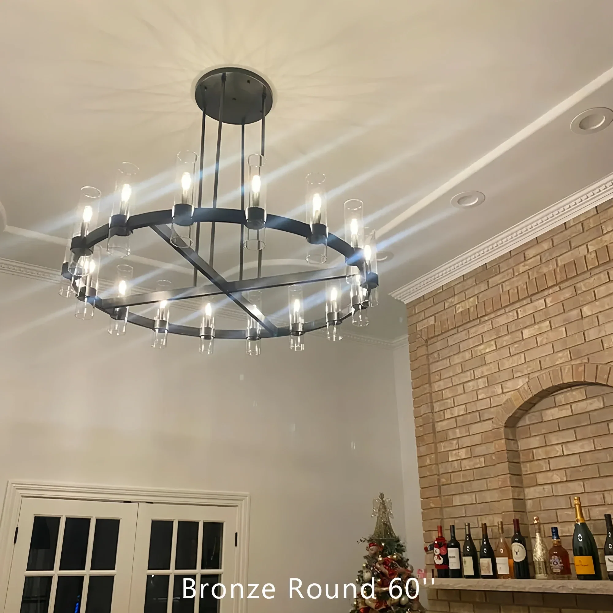 Ravelle Round Chandelier 36", 48", 60"