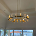 Ravelle Round Chandelier 36", 48", 60"