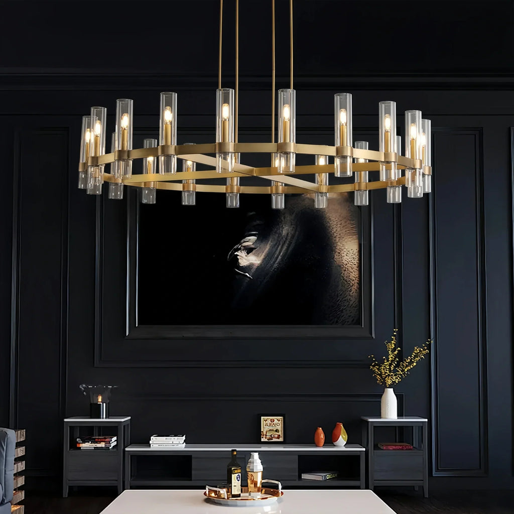 Ravelle Round Chandelier 36", 48", 60"