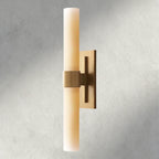Ravelle Milk Glass Linear Sconce-Manorlights