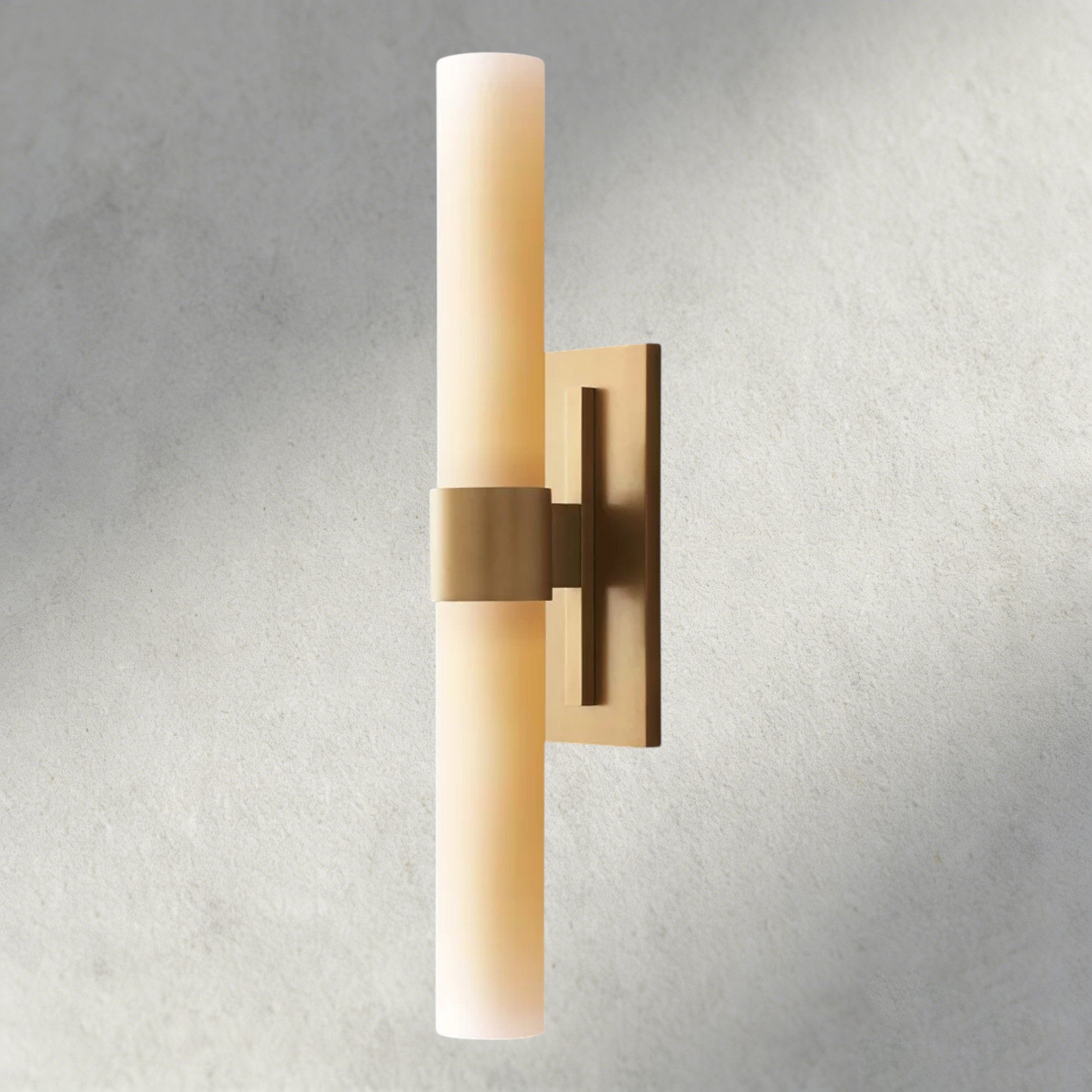 Ravelle Milk Glass Linear Sconce-Manorlights