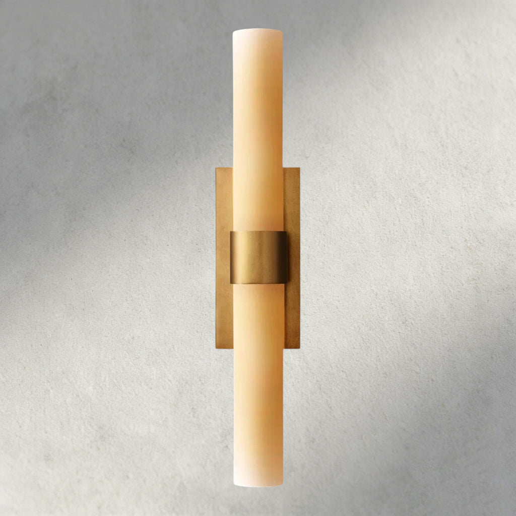 Ravelle Milk Glass Linear Sconce-Manorlights