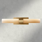 Ravelle Milk Glass Linear Sconce-Manorlights