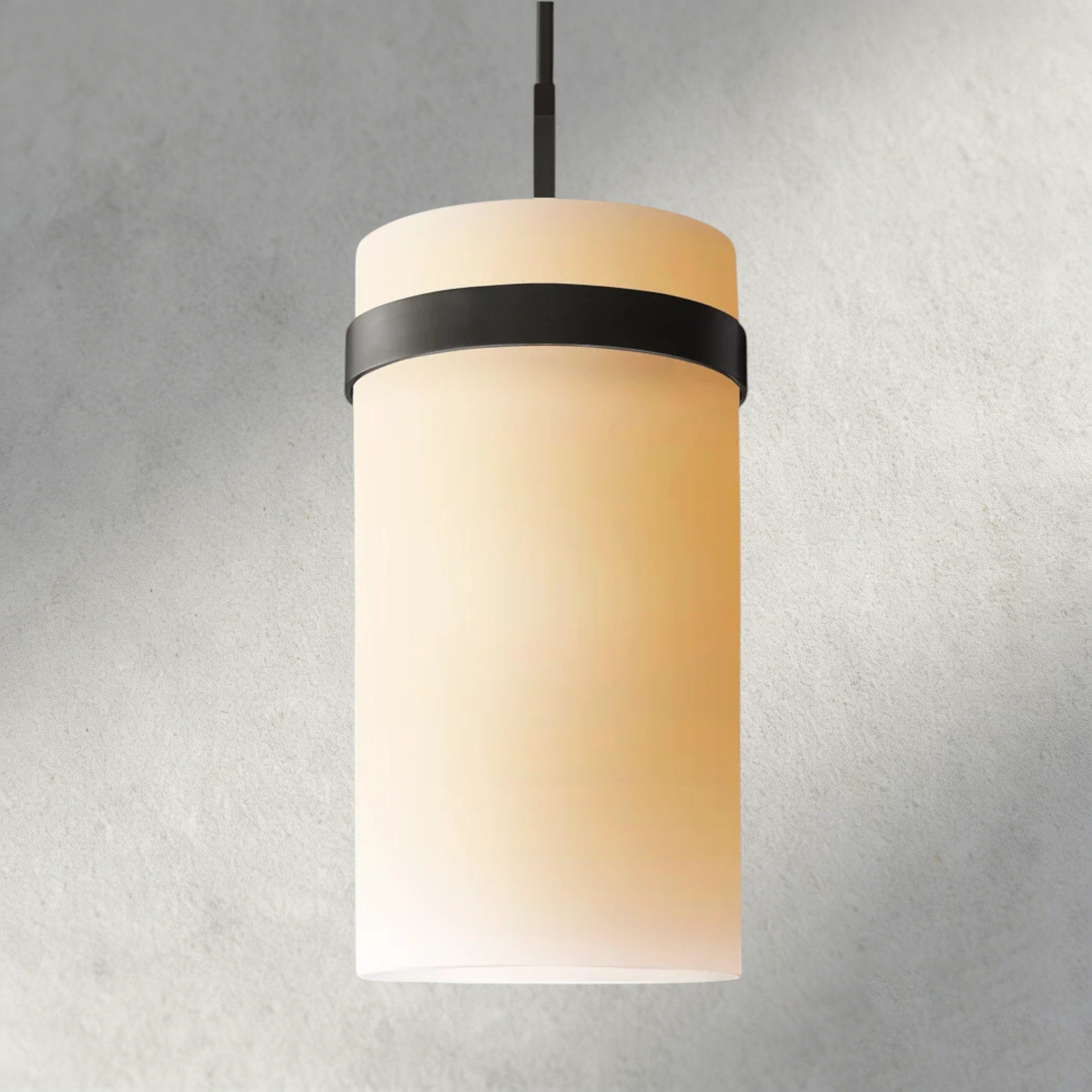 Ravelle Milk Glass Pendant 5", 8", 10", 12"-Pendant Lamp-Manorlights