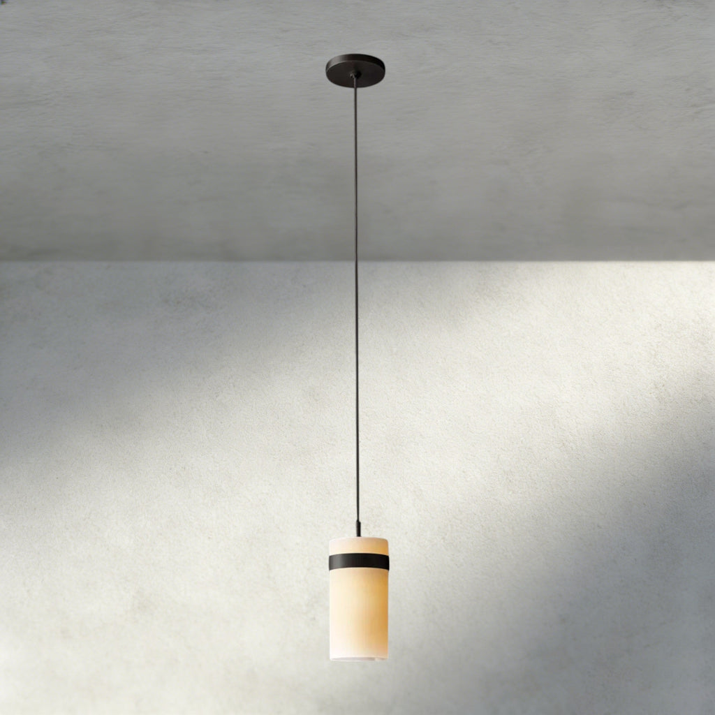 Ravelle Milk Glass Pendant 5", 8", 10", 12"-Pendant Lamp-Manorlights