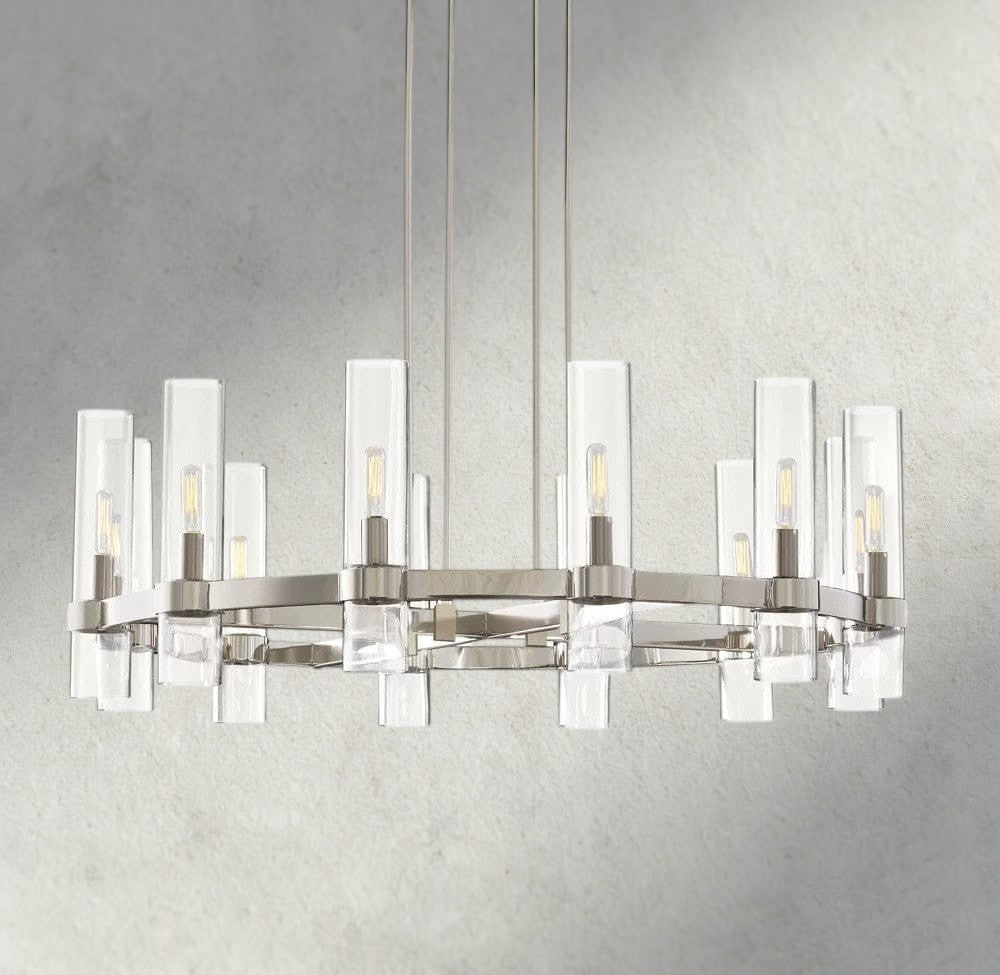 Ravelle Round Chandelier 36", 48", 60"-Manorlights